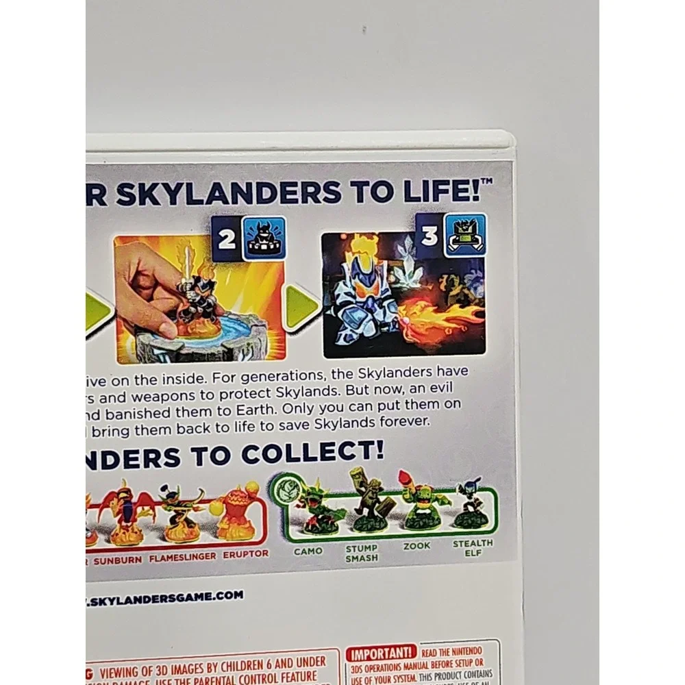 skylanders spyros adventure Nintendo  3DS